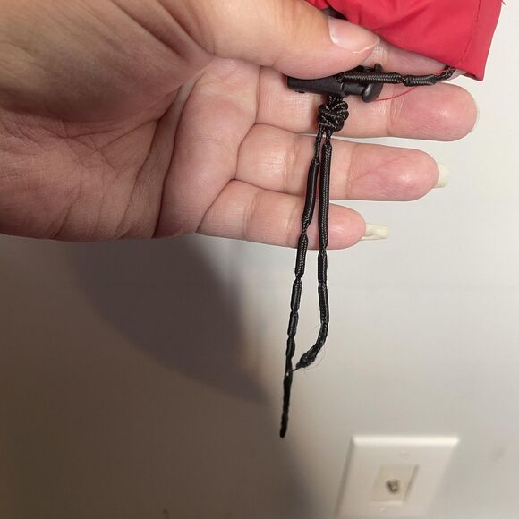 North Face Summit Series Vest Mens Small Red Black Puffer Insulated Goose Down - Picture 9 of 14